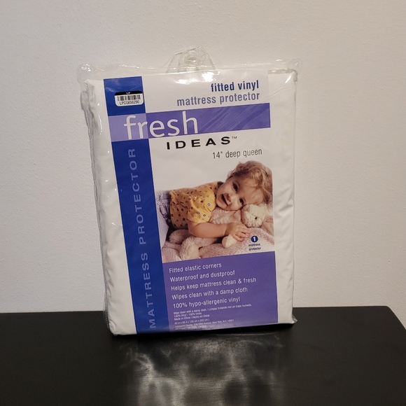 Fresh Ideas Fitted Vinyl Mattress Protector - Picture 3 of 3